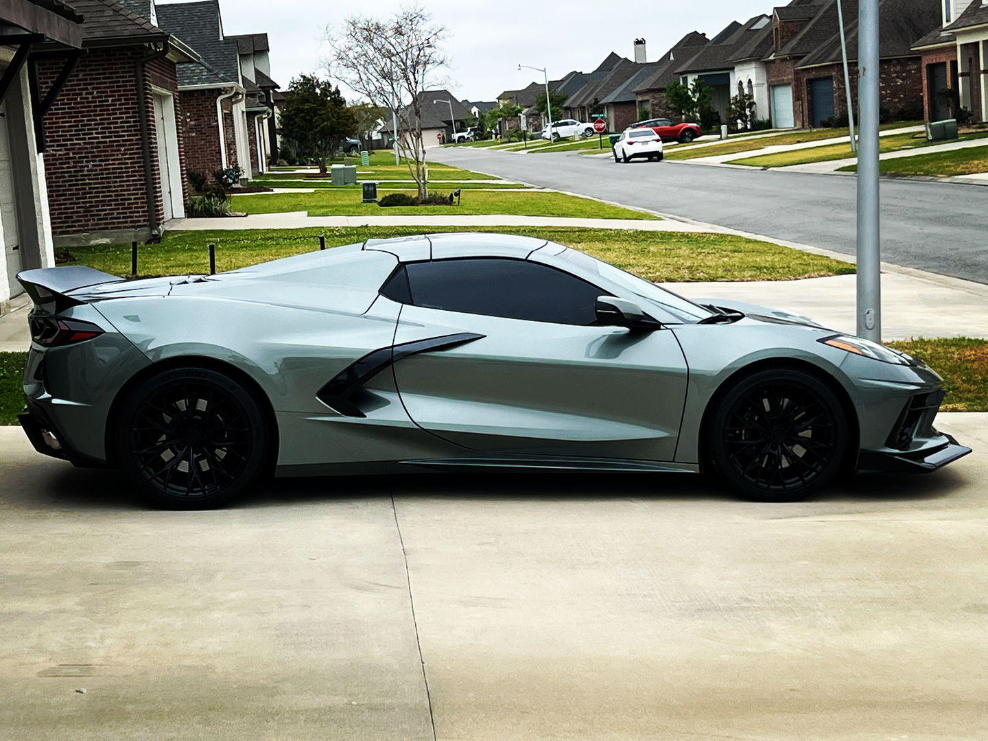 Customer photo review of Corvette C8 Performance Ducktail Rear Trunk Spoiler