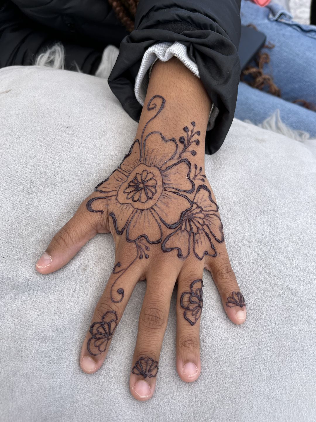 Customer photo review of Pure Jagua fruit juice ink extract - Unpasteurized