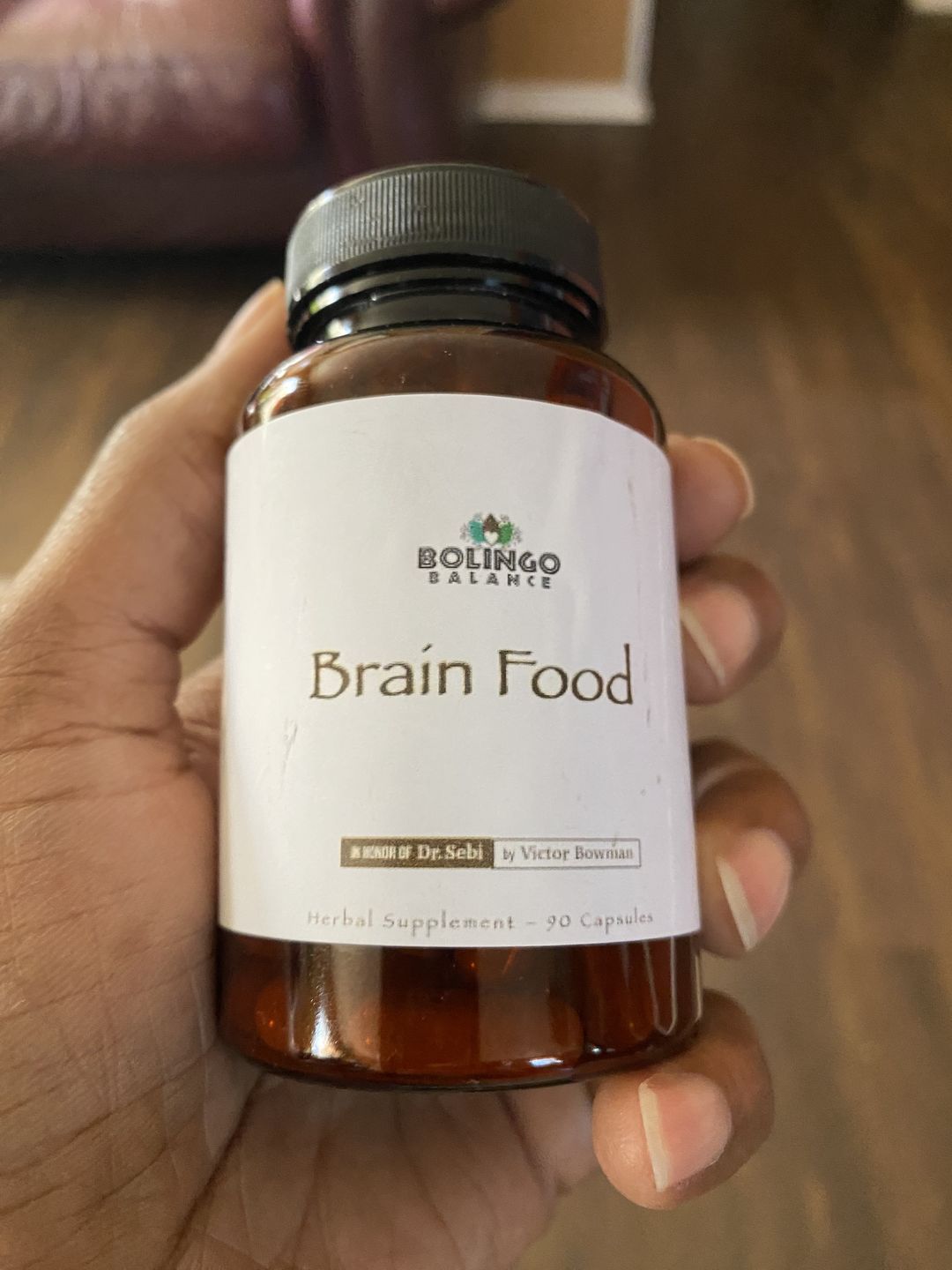 Customer photo review of BRAIN FOOD
