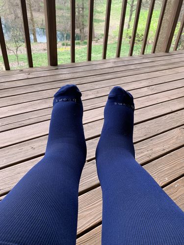 Customer photo review of Closed Toe: 15-20 mmHg - Nude