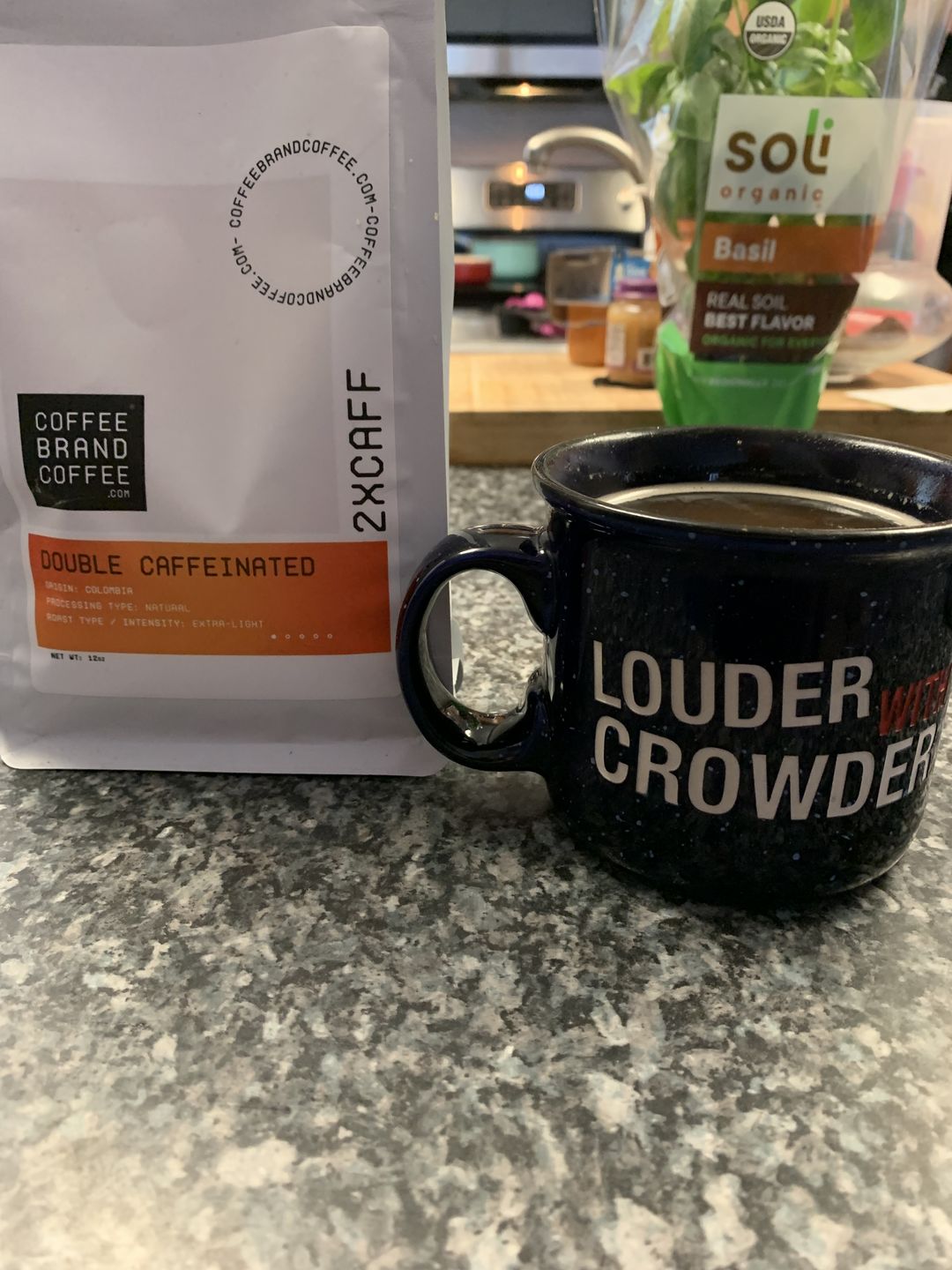 Customer photo review of Double Caffeinated Coffee - High Caffeine Coffee