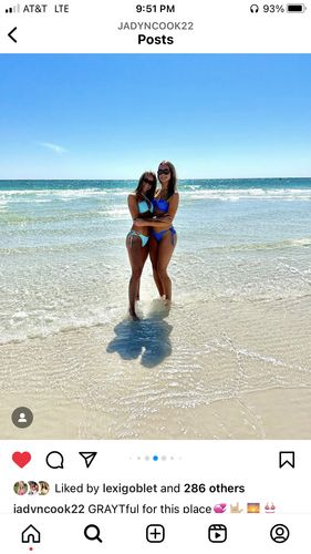 Customer photo review of Jamaica Adjustable Strings One Size Bikini BOTTOM ONLY