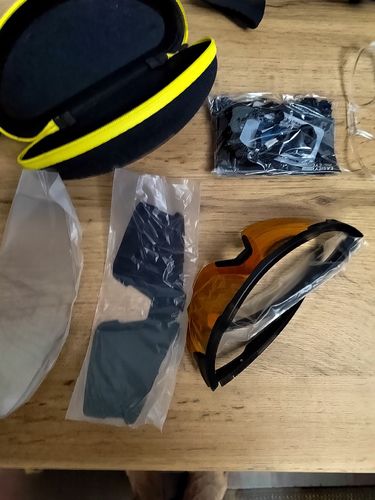 Customer photo review of Kapvoe X75 Half Frame HD High Contrast Sports Sunglasses