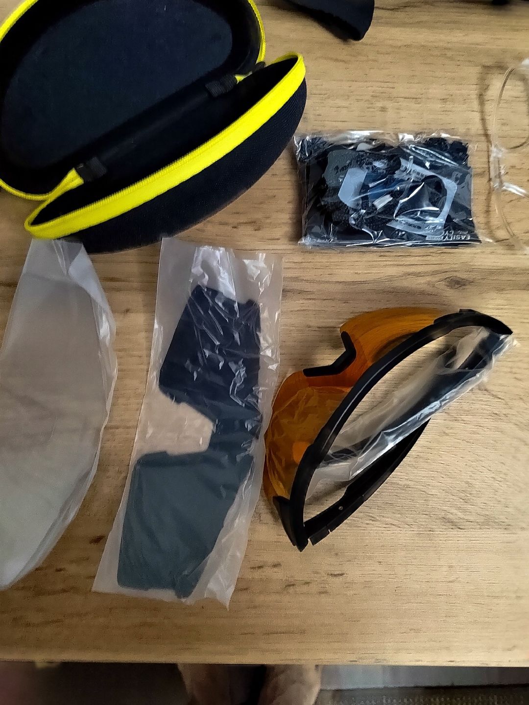 Customer photo review of Kapvoe X75 Half Frame HD High Contrast Sports Sunglasses