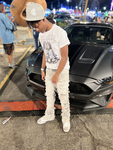 Customer photo review of Cool Grey 6s DopeSkill T-Shirt Real Lover Graphic