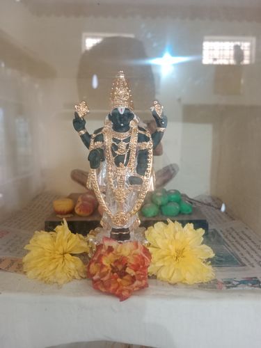 Customer photo review of Balaji Silver Gold 4.5"