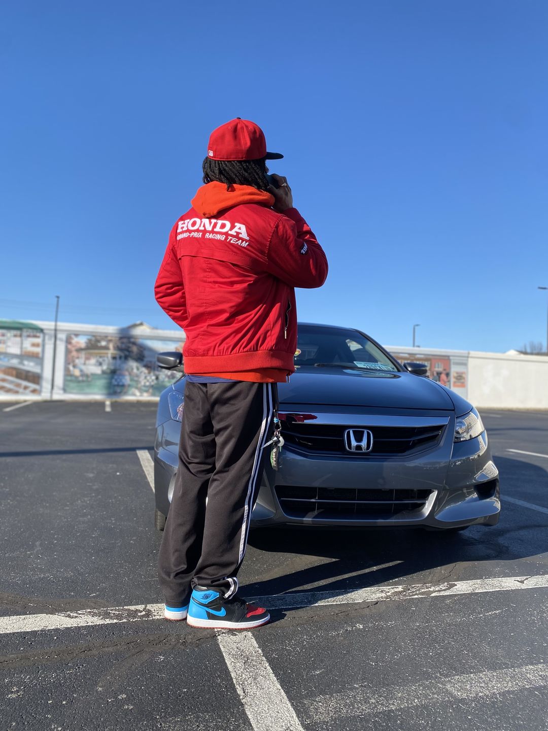 Customer photo review of 1989 Honda Grand Prix Racing Team Twill Jacket