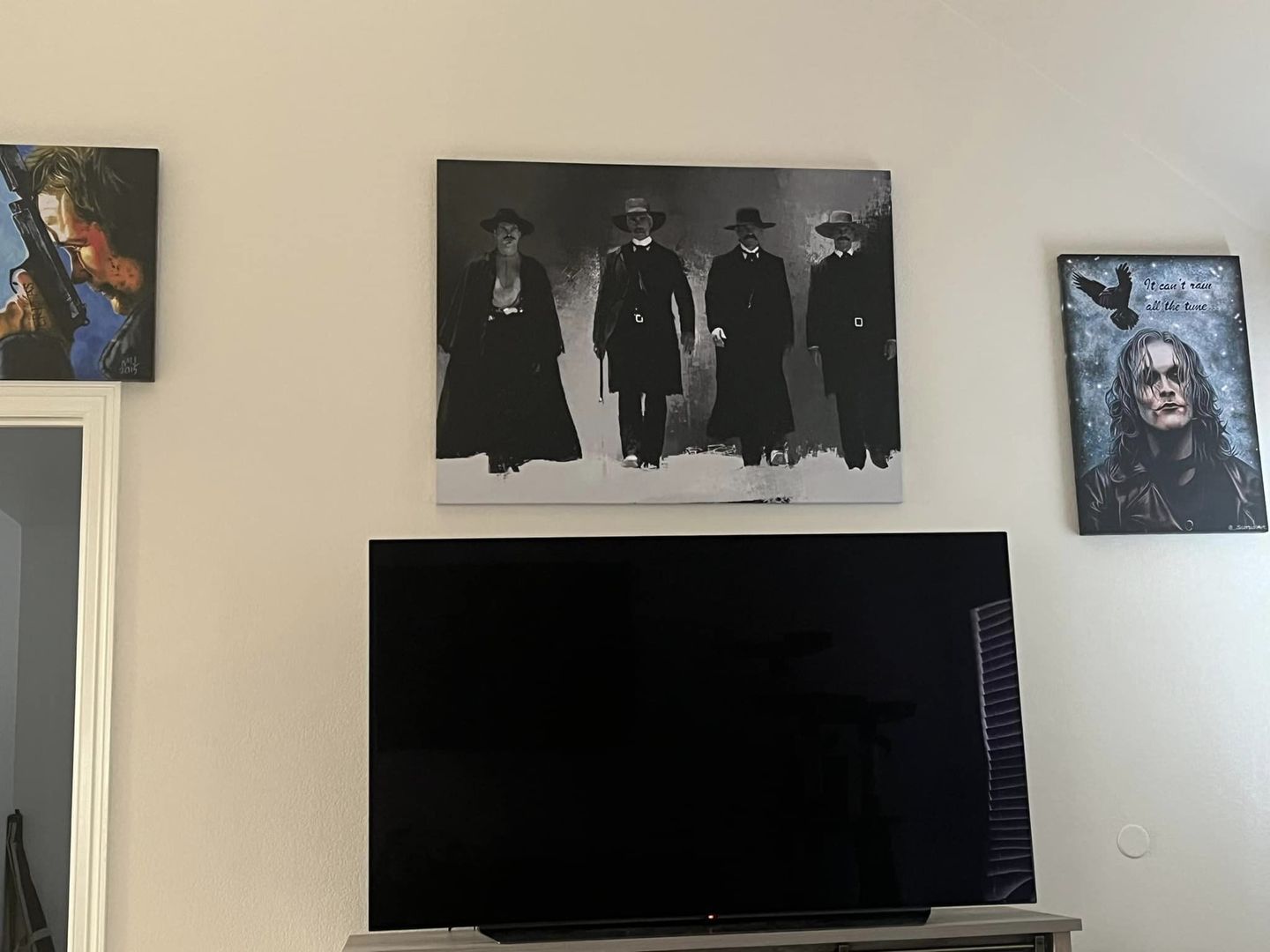Customer photo review of Tombstone Wall Art
