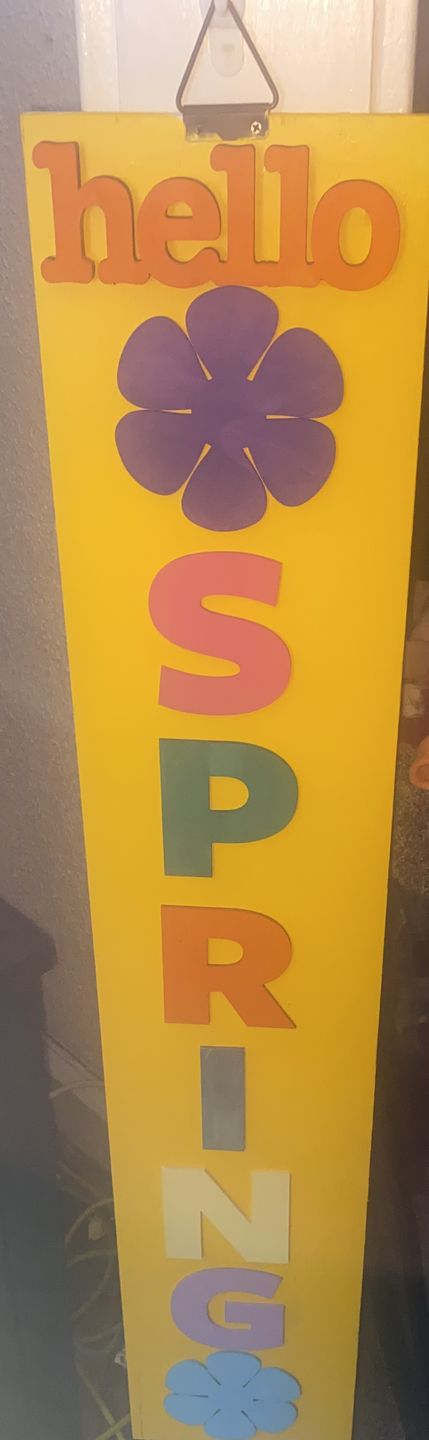 Customer photo review of Unfinished Wood Block Letter S - Craft - up to 24" DIY