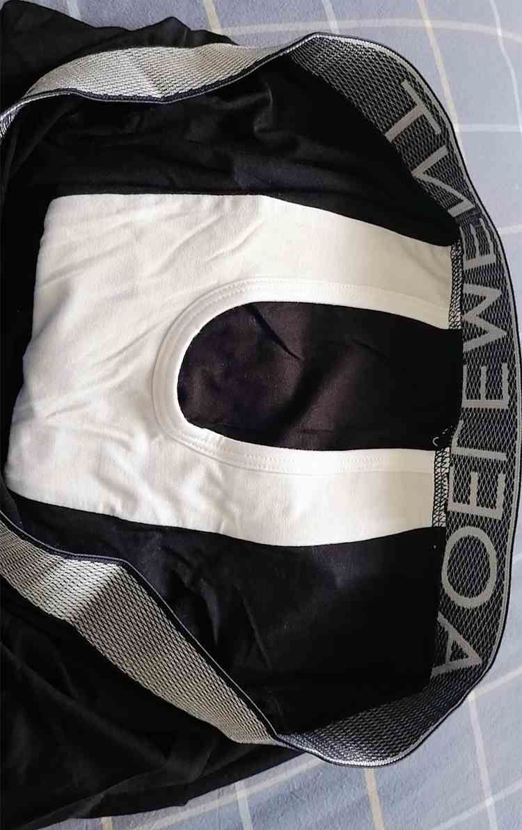 Customer photo review of 3 Pack Modal Ball Hammock Support Pouch Underwear