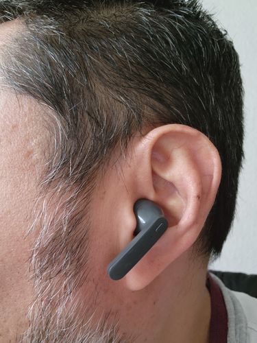 Customer photo review of Audífonos inalámbricos True Wireless | STF Nordic | Con Micrófono Gris