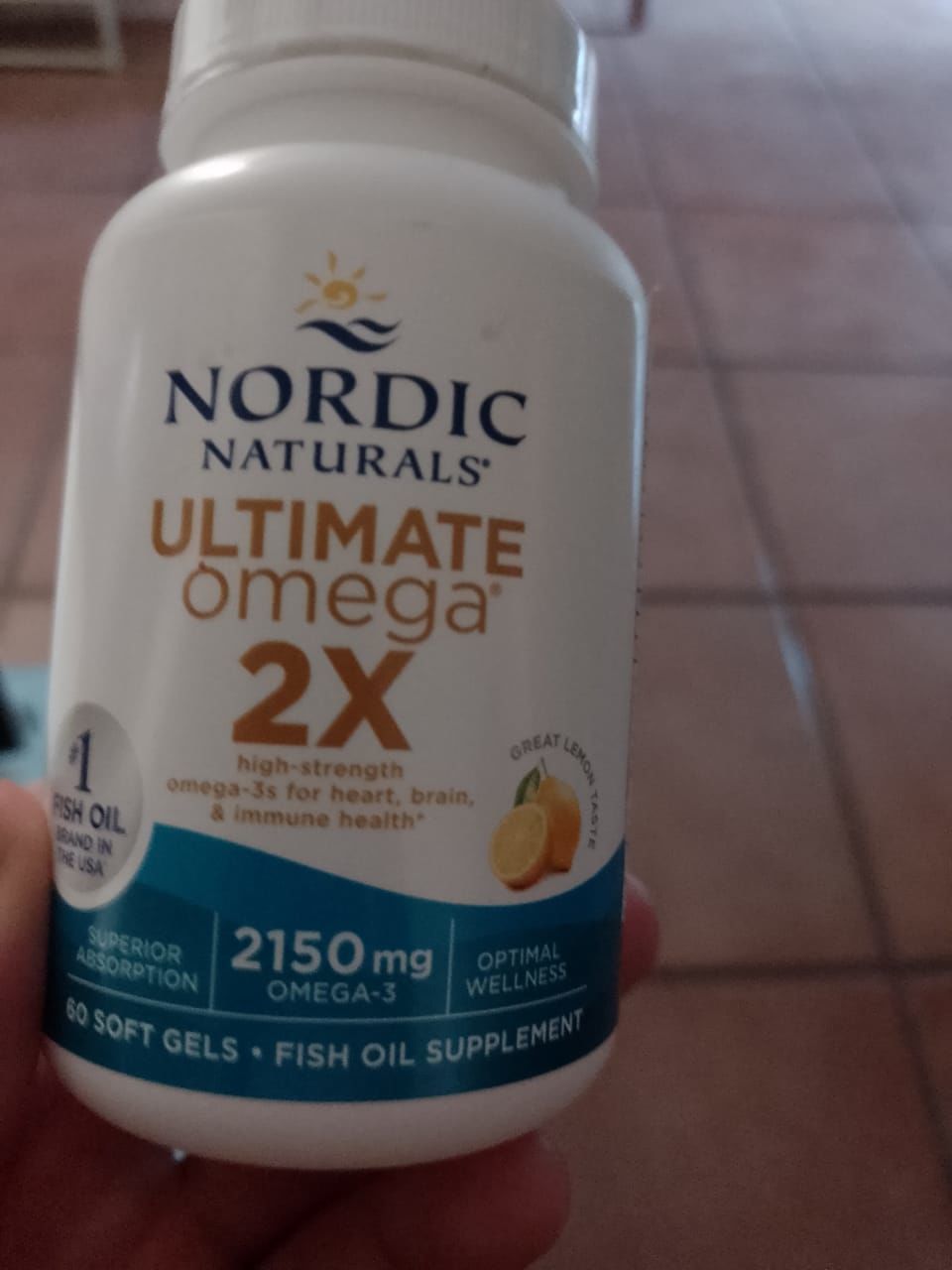 Customer photo review of Ultimate Omega-3  2X 2.150 mg-60 softgels