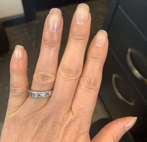 Customer photo review of Rocket Nail Fuel Nail Repair - Clear