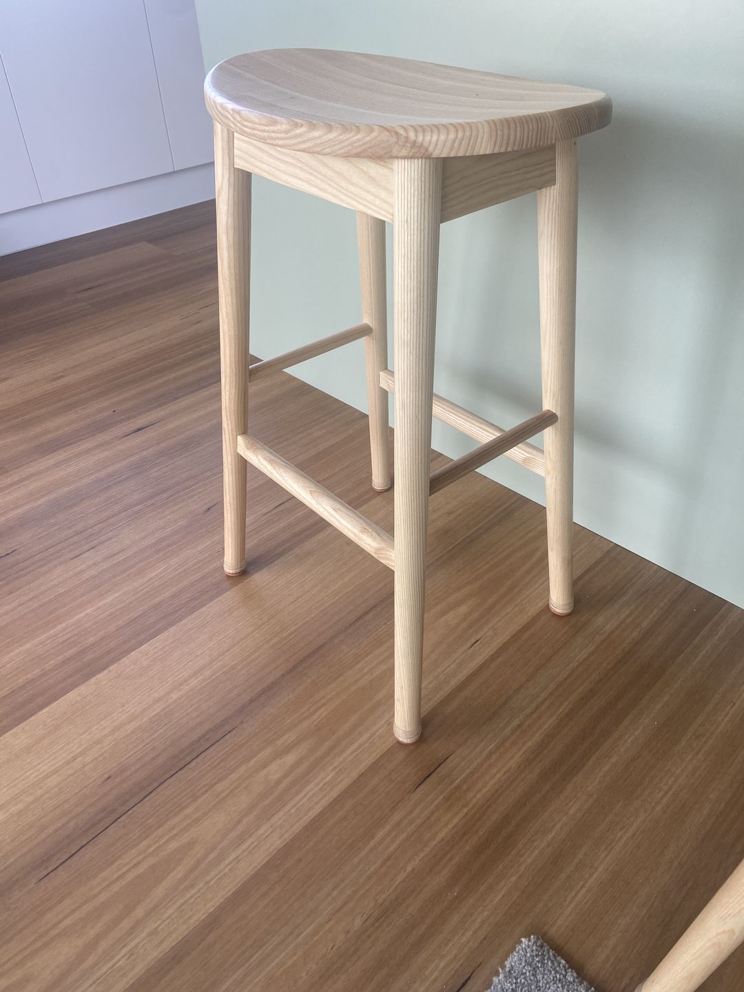 Customer photo review of Groovy Silicone Felt Chair Leg Glides