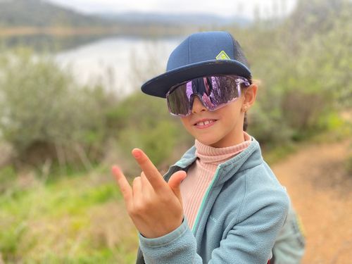 Customer photo review of Kapvoe X76 Sports Sunglasses for Cycling Running Climbing