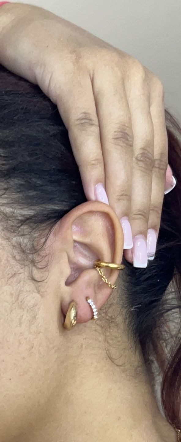 Customer photo review of Les boucles Mélissa