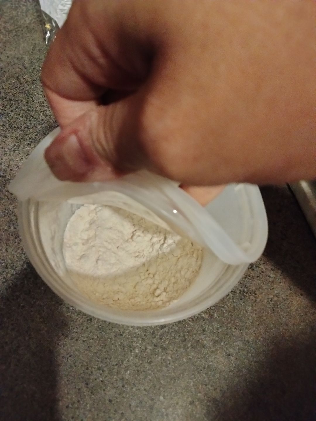 Customer photo review of "Get Thick" Weight Gain Powder