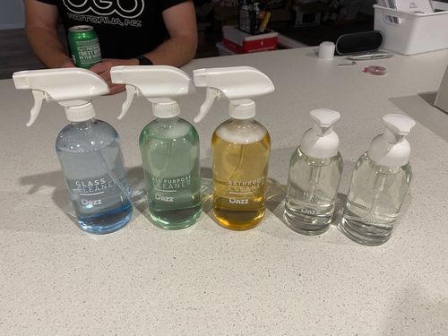 Customer photo review of Dazz Eco Home Cleaning Kit