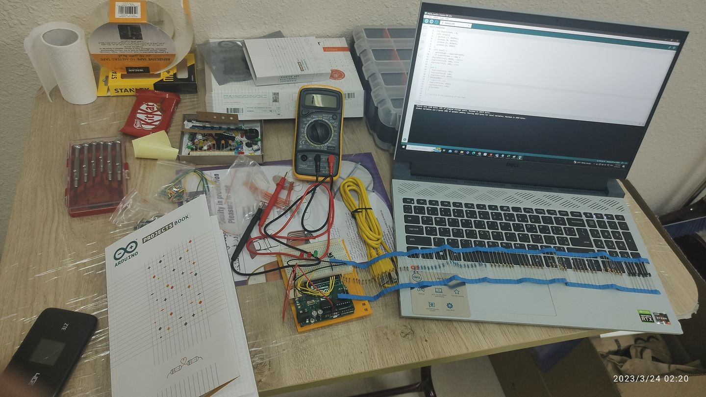 Customer photo review of Arduino Certification Bundle: Kit & Exam