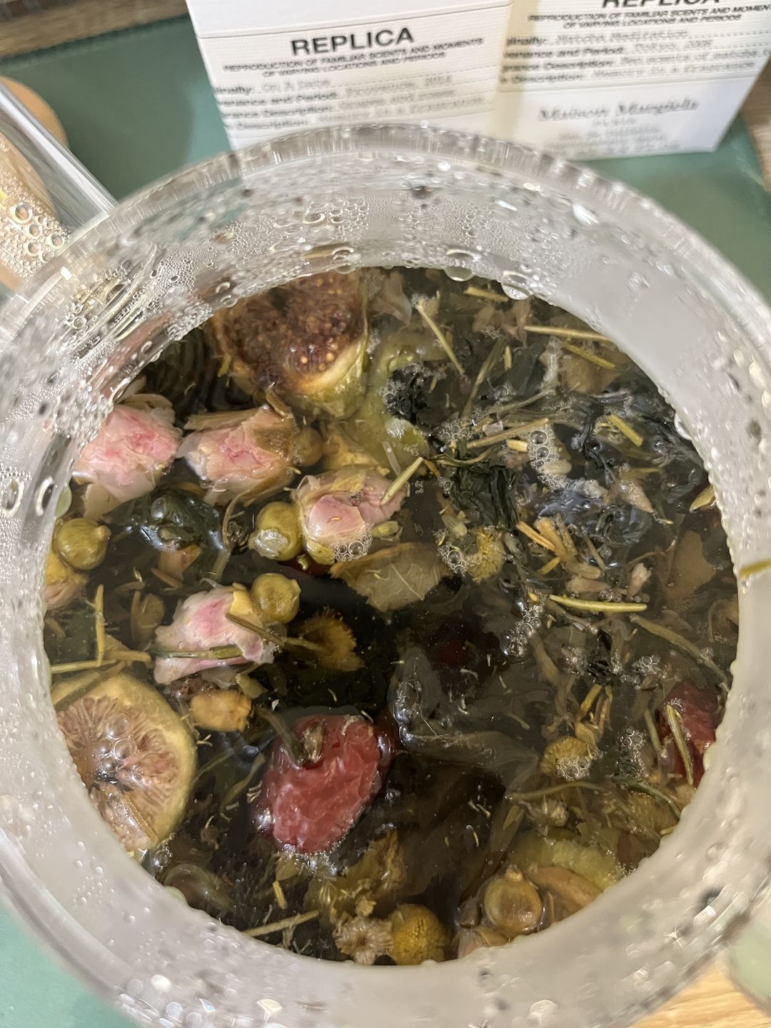 Customer photo review of Blood Sugar Control Tea Blend
