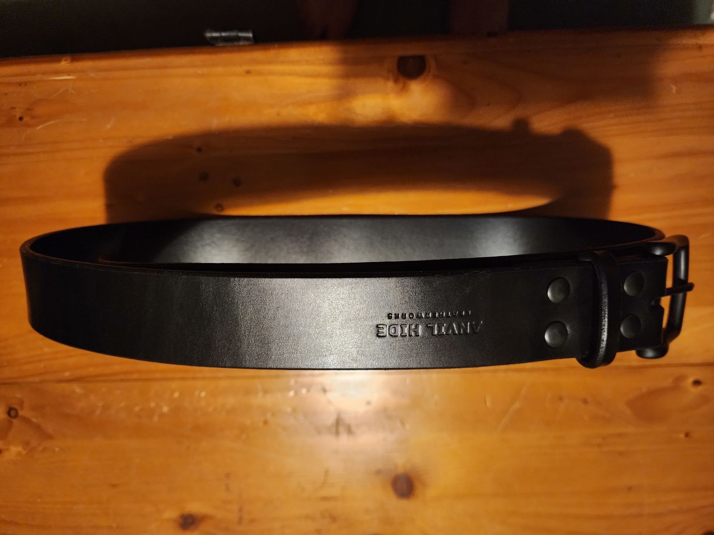 Customer photo review of The "Lights out" belt