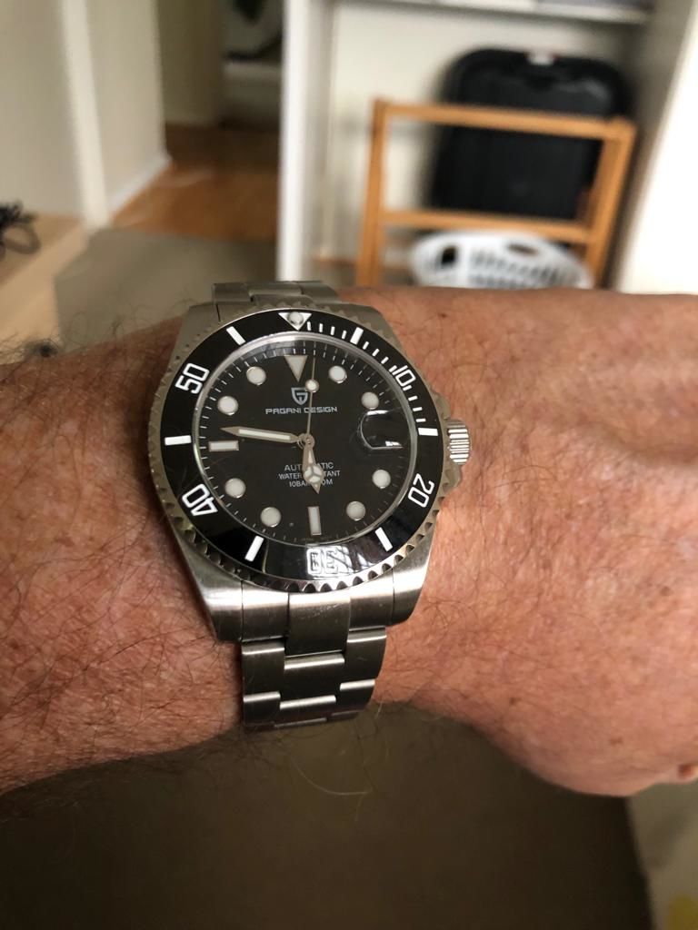 Customer photo review of Pagani Design PD-1639 "43MM Submariner Date"