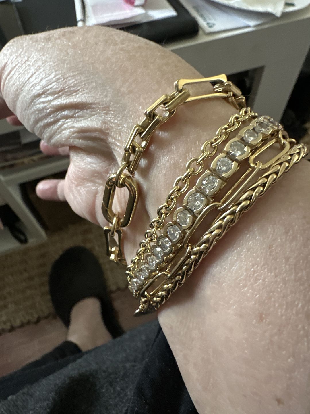 Customer photo review of The Lovers Chain Bracelet