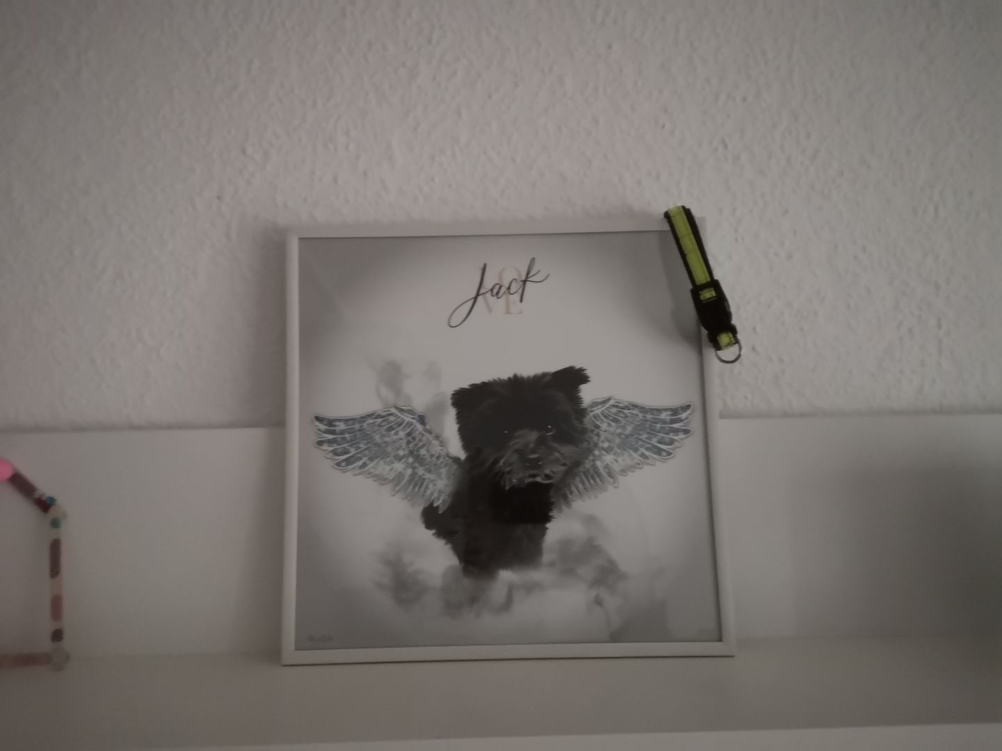 Customer photo review of Personalisiertes Portrait - Diamant Engel Stil
