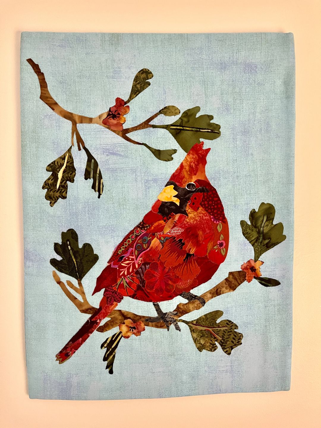 Customer photo review of Winter Cardinal Kit