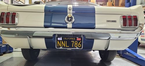 Customer photo review of MONTH JUNE / JUN STICKER ON CALIFORNIA LICENSE PLATE