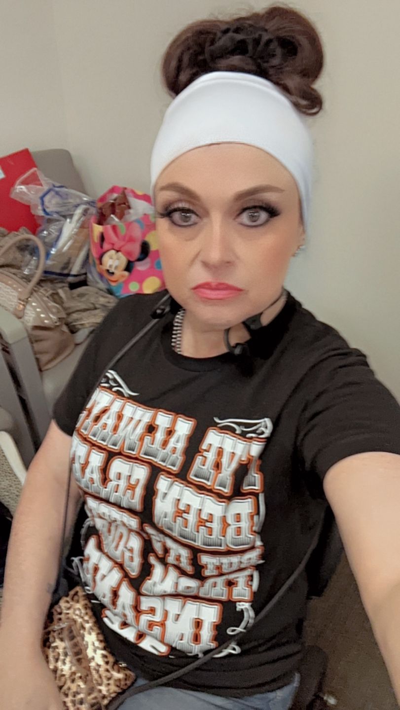 Customer photo review of Always Been Crazy Waylon Jennings Womens Tee Shirt