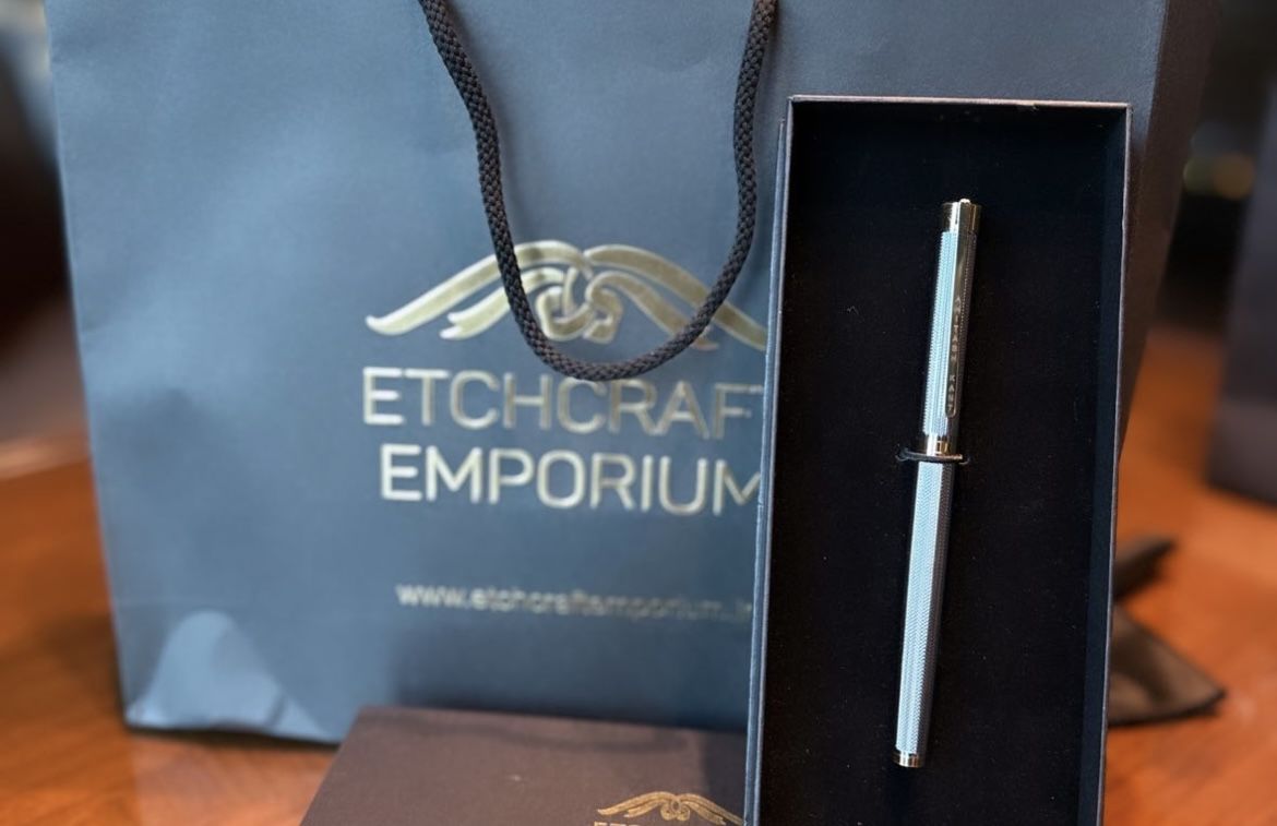 Customer photo review of Personalised Name Pen
