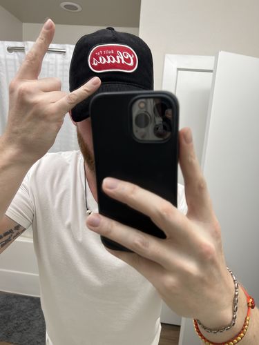 Customer photo review of CHAOS CAP - BLACK