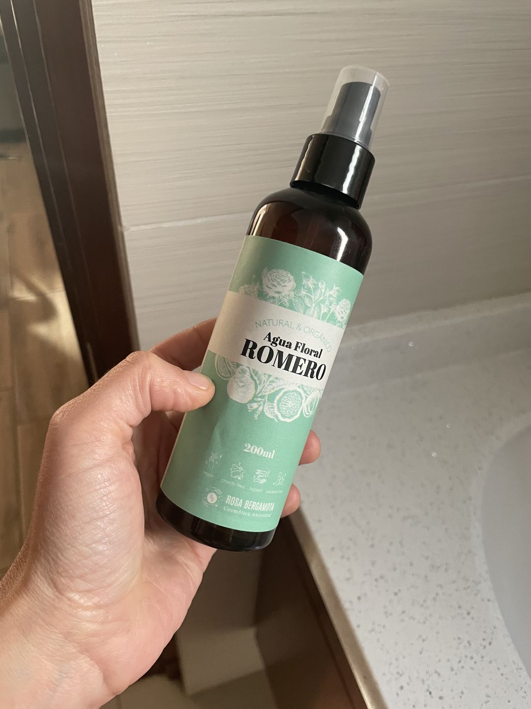 Customer photo review of NUEVO! Agua de Romero 200ml