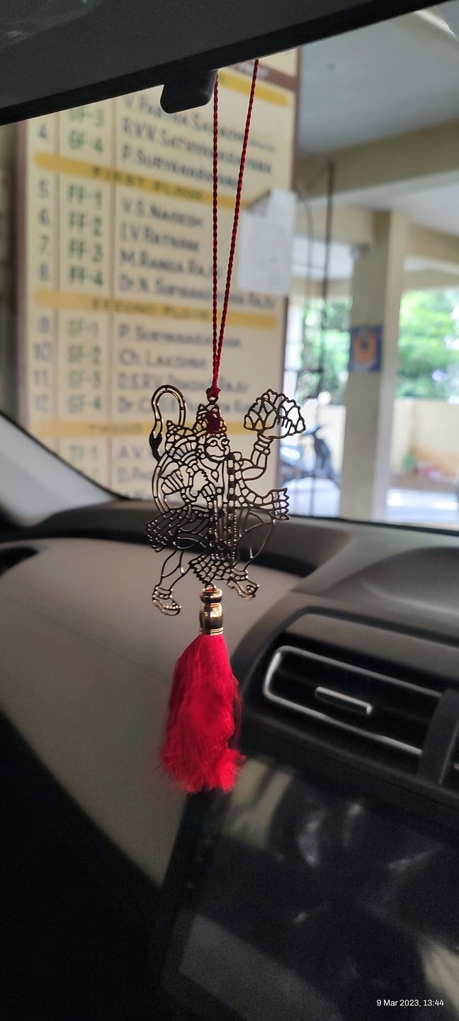 Customer photo review of Car Hanging - Sri Hanuman