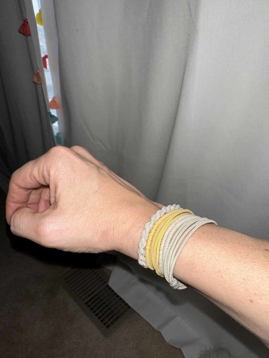 Customer photo review of Boho Hair Ties