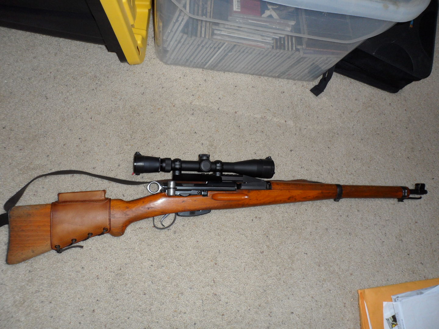 Customer photo review of Swiss K31 NDT (No Drill-Tap) Scope Mount Low Profile with Picatinny Rail Gen 4
