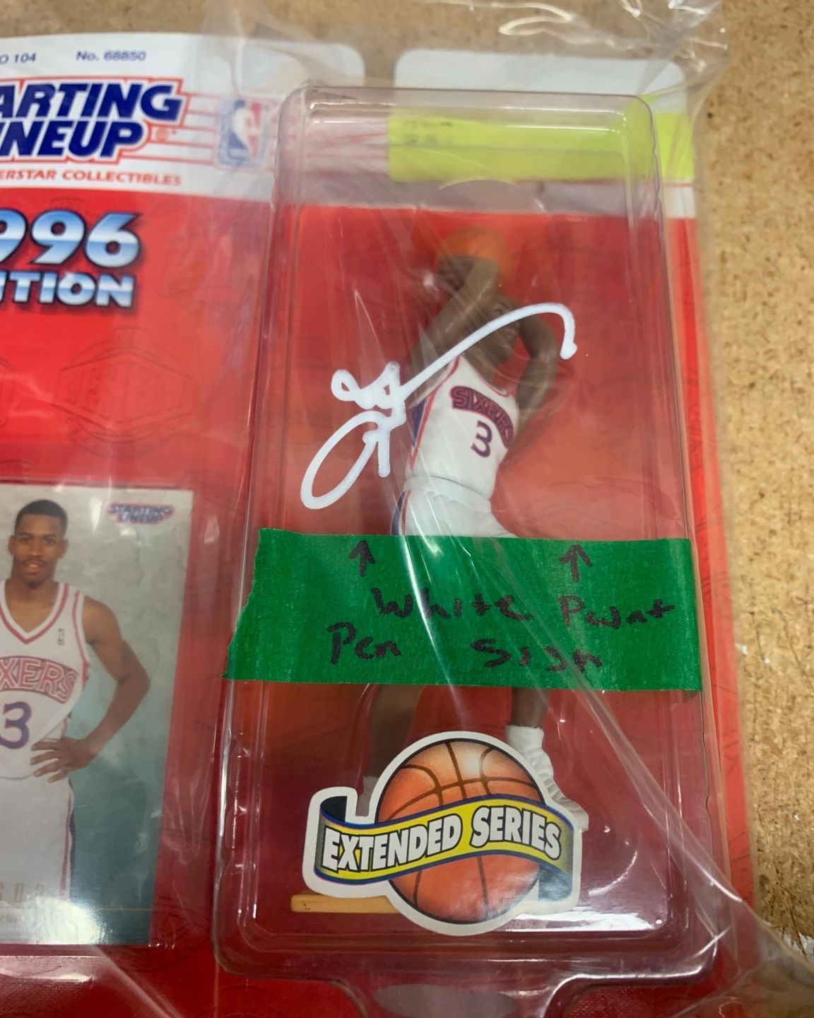 Customer photo review of Allen Iverson Autograph Signing