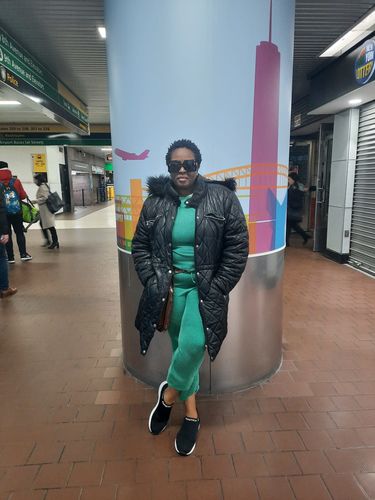 Customer photo review of HOPE JUMPSUIT