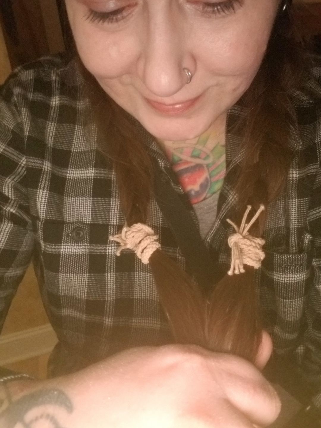 Customer photo review of Boho Hair Ties