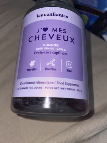 Customer photo review of Gummies Croissance et Volume