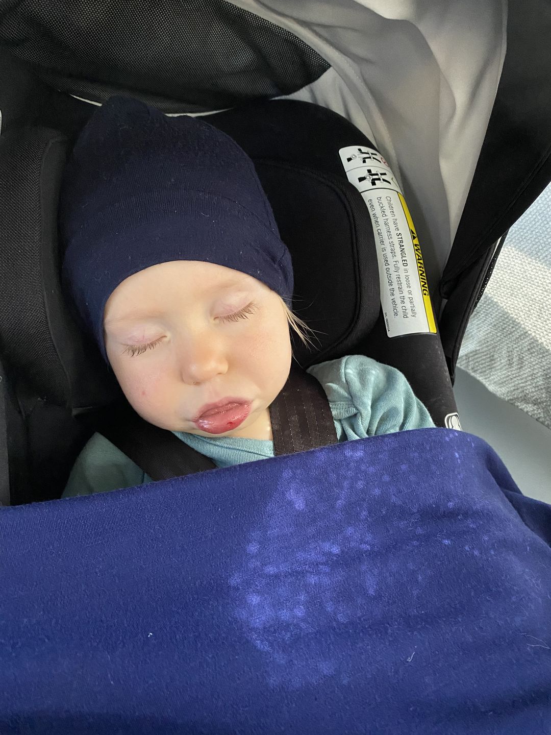 Customer photo review of adventure blanket