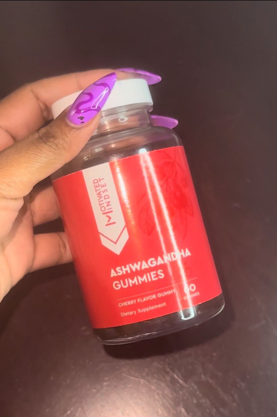 Customer photo review of Ashwagandha Gummies