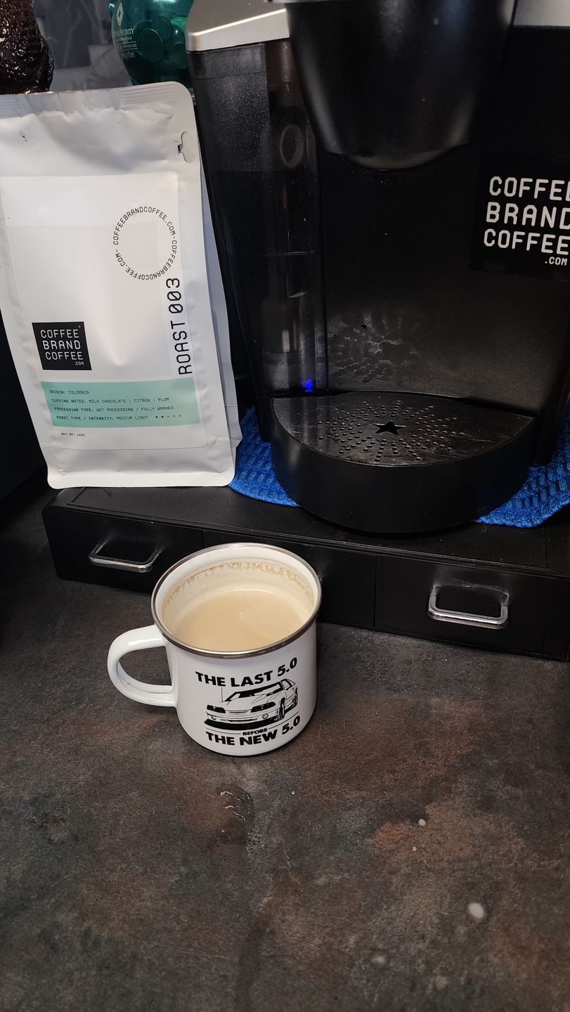 Customer photo review of Medium Roast Coffee