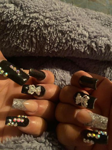 Customer photo review of Pincel Black Rock #10 MC Nails