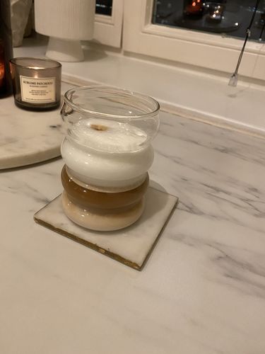 Customer photo review of WAVE GLASS | MYKONOS