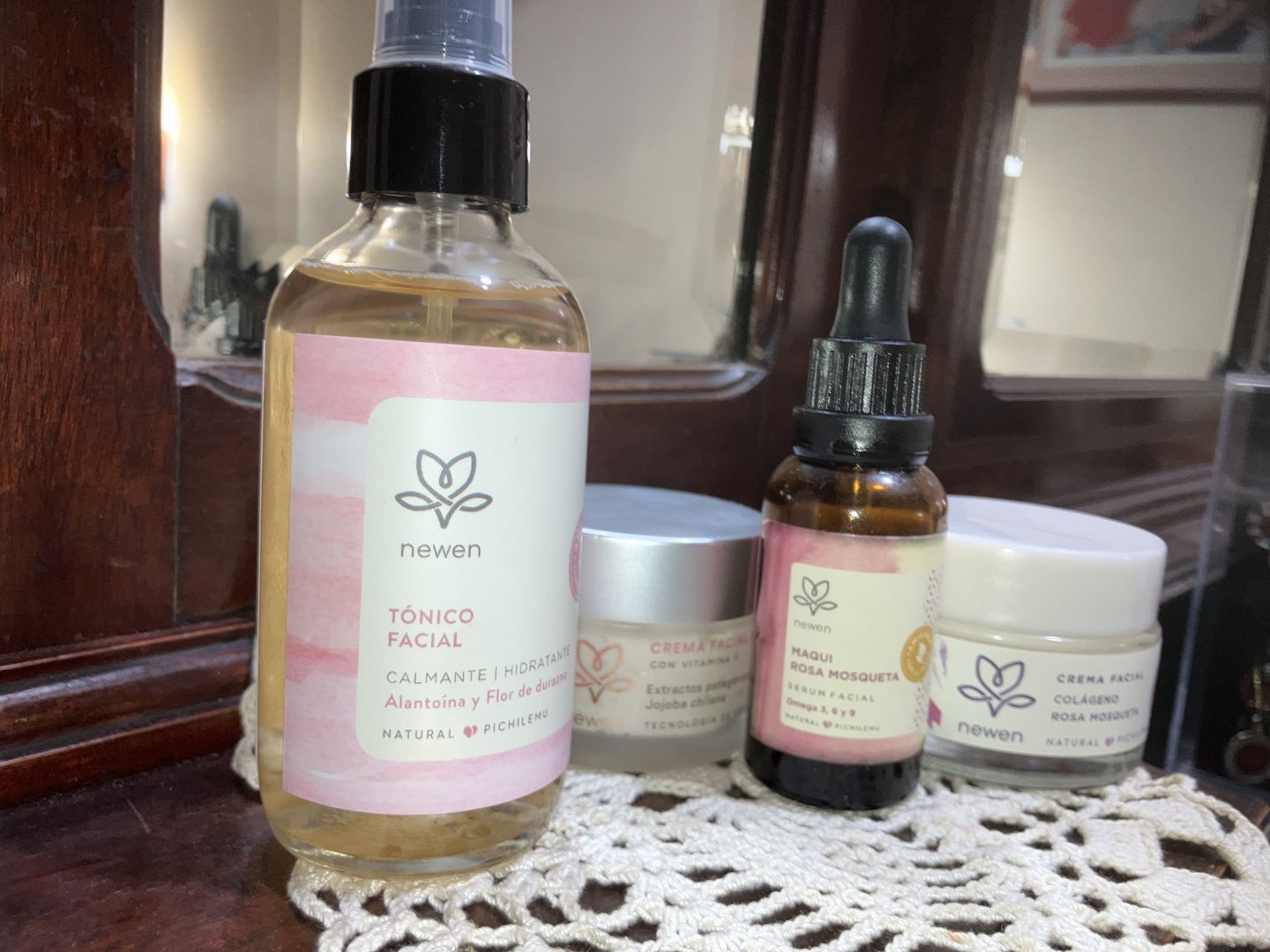 Customer photo review of Serum Facial Regenerador