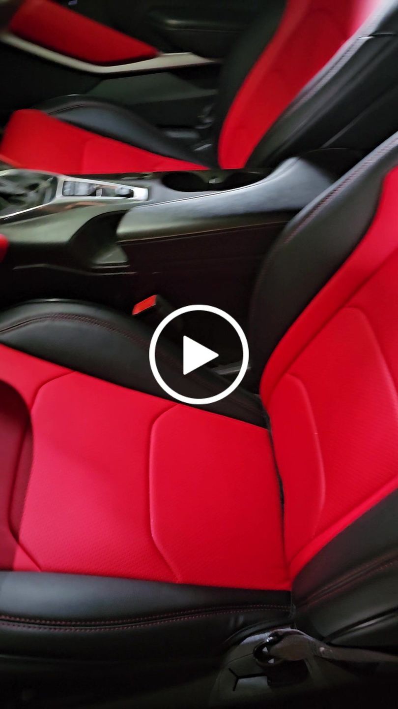 Customer video review of 6th Gen Camaro Convertible Premium Custom Leather Seat Covers