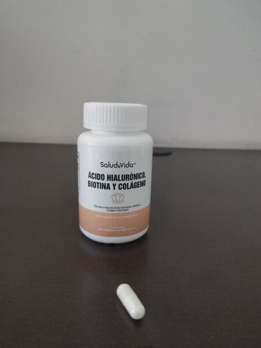 Customer photo review of Biotina, Ácido Hialurónico y Colágeno
