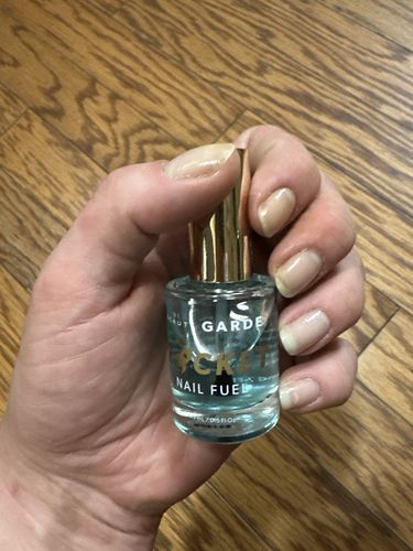 Customer photo review of Rocket Nail Fuel Nail Repair - Clear
